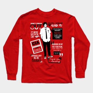 Chuck Bartowski quotes Long Sleeve T-Shirt